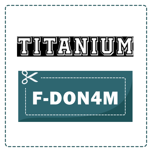 كود خصم تيتانيوم سنيكرز الحصري على الشوزات 